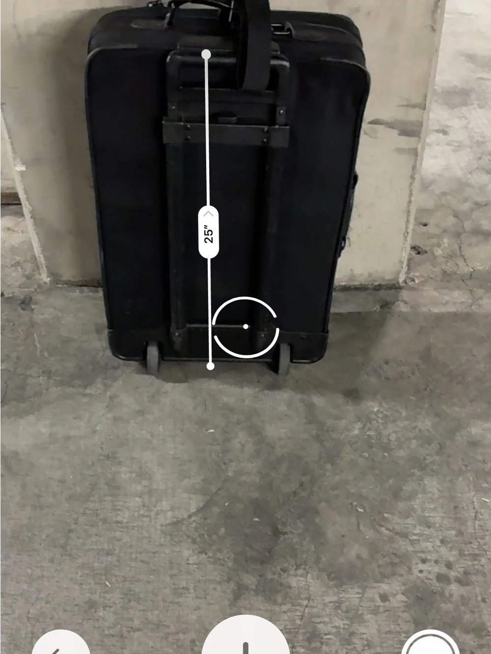 Briggs & Riley Black Men's Carry-On Travel Luggage Needs Repair